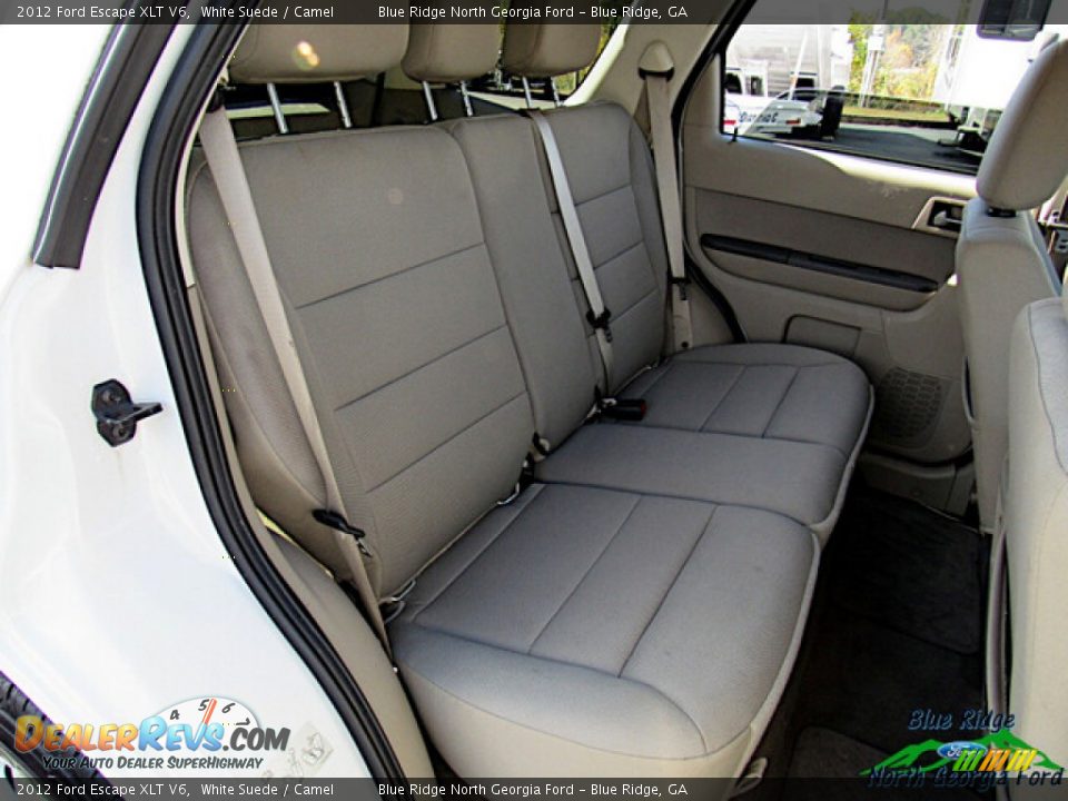 2012 Ford Escape XLT V6 White Suede / Camel Photo #13