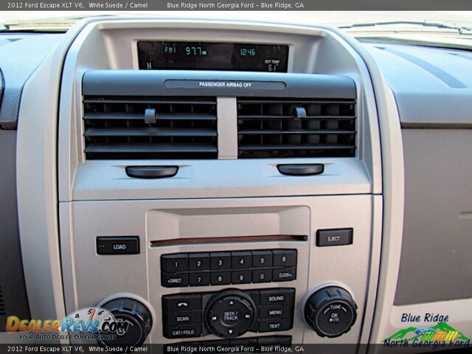 2012 Ford Escape XLT V6 White Suede / Camel Photo #18