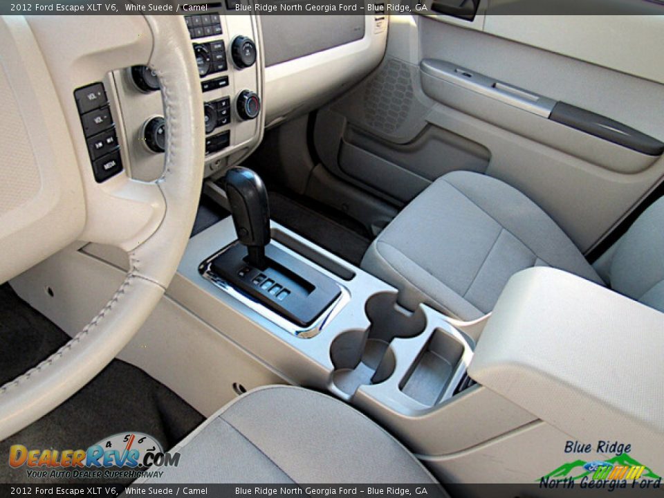 2012 Ford Escape XLT V6 White Suede / Camel Photo #20