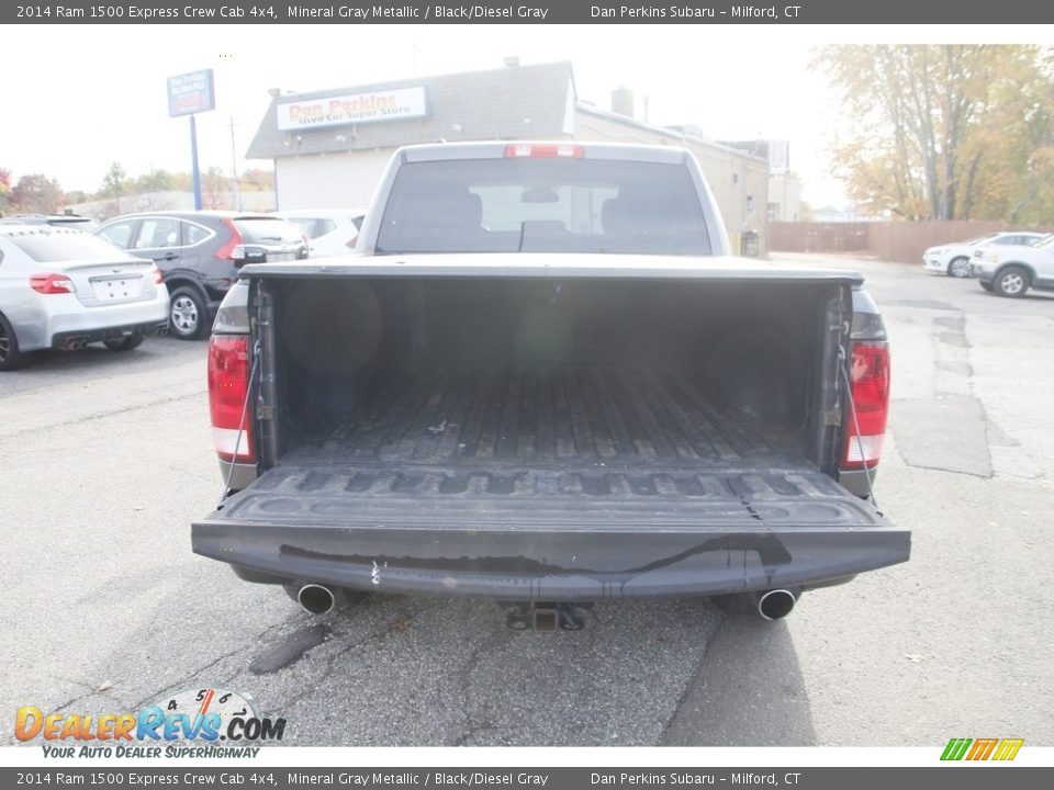 2014 Ram 1500 Express Crew Cab 4x4 Mineral Gray Metallic / Black/Diesel Gray Photo #13