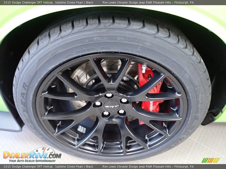 2015 Dodge Challenger SRT Hellcat Wheel Photo #10
