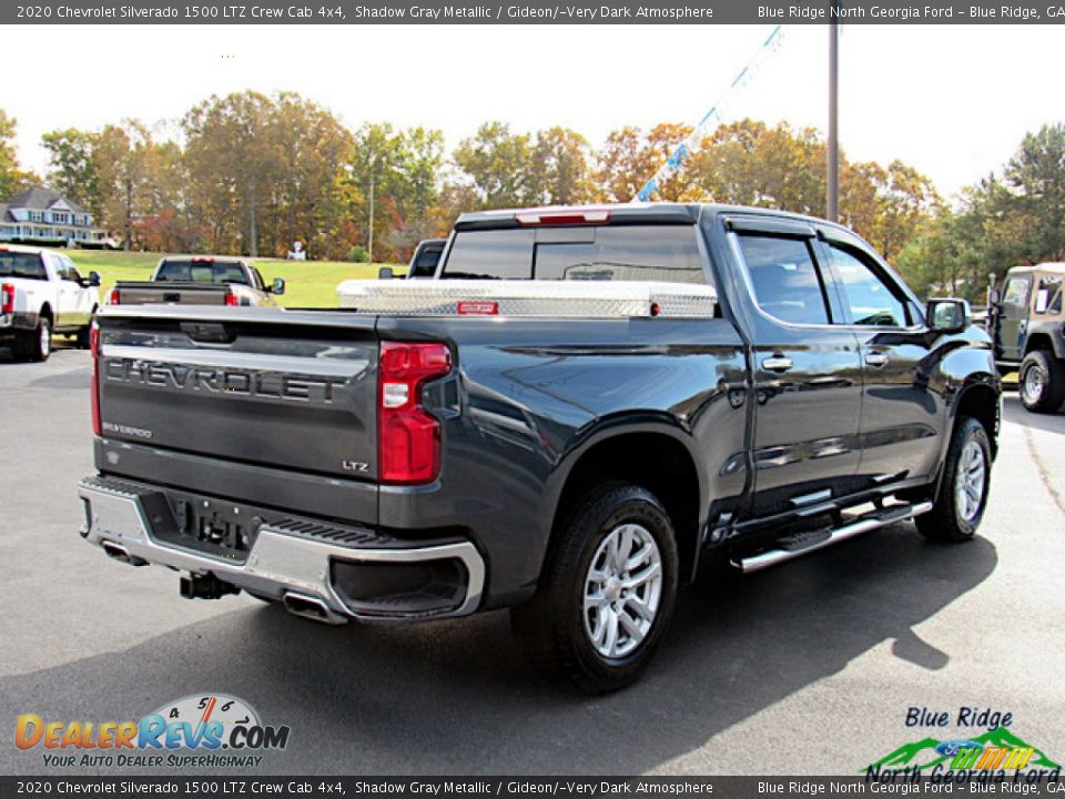 2020 Chevrolet Silverado 1500 LTZ Crew Cab 4x4 Shadow Gray Metallic / Gideon/­Very Dark Atmosphere Photo #5