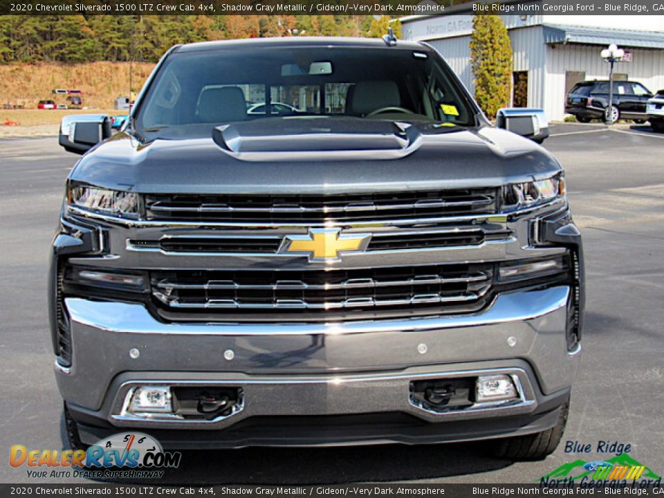 2020 Chevrolet Silverado 1500 LTZ Crew Cab 4x4 Shadow Gray Metallic / Gideon/­Very Dark Atmosphere Photo #8