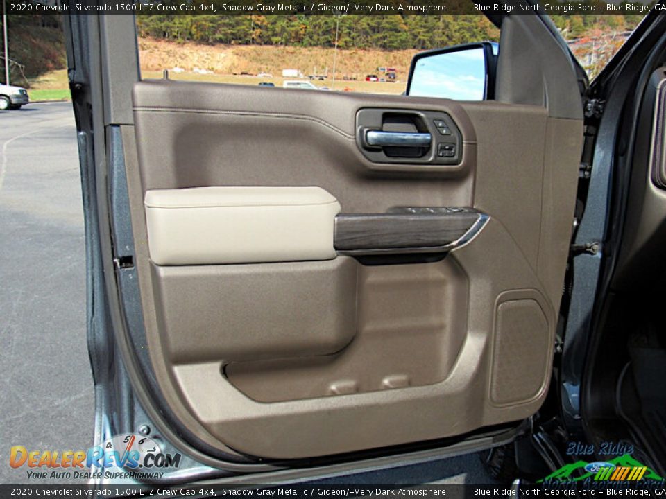 2020 Chevrolet Silverado 1500 LTZ Crew Cab 4x4 Shadow Gray Metallic / Gideon/­Very Dark Atmosphere Photo #10