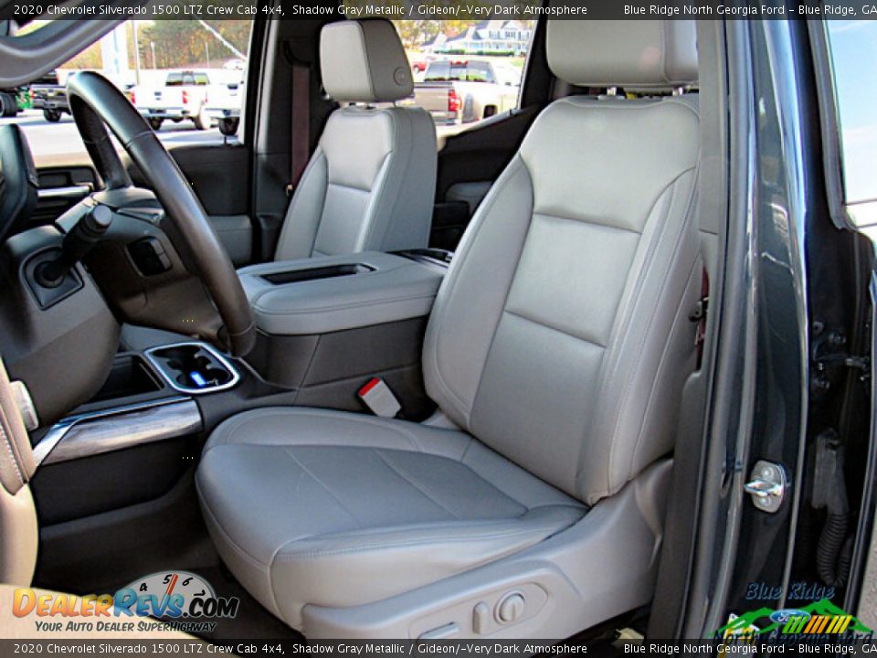 2020 Chevrolet Silverado 1500 LTZ Crew Cab 4x4 Shadow Gray Metallic / Gideon/­Very Dark Atmosphere Photo #11