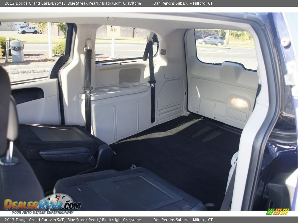 2013 Dodge Grand Caravan SXT Blue Streak Pearl / Black/Light Graystone Photo #11