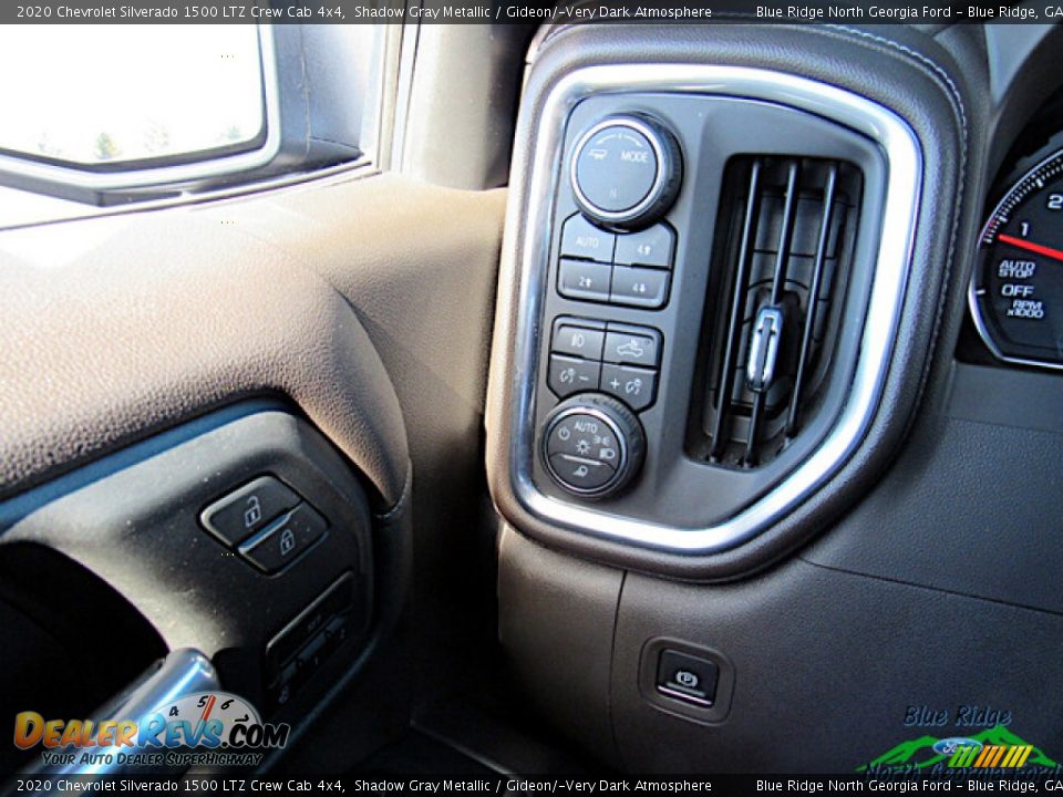 2020 Chevrolet Silverado 1500 LTZ Crew Cab 4x4 Shadow Gray Metallic / Gideon/­Very Dark Atmosphere Photo #21