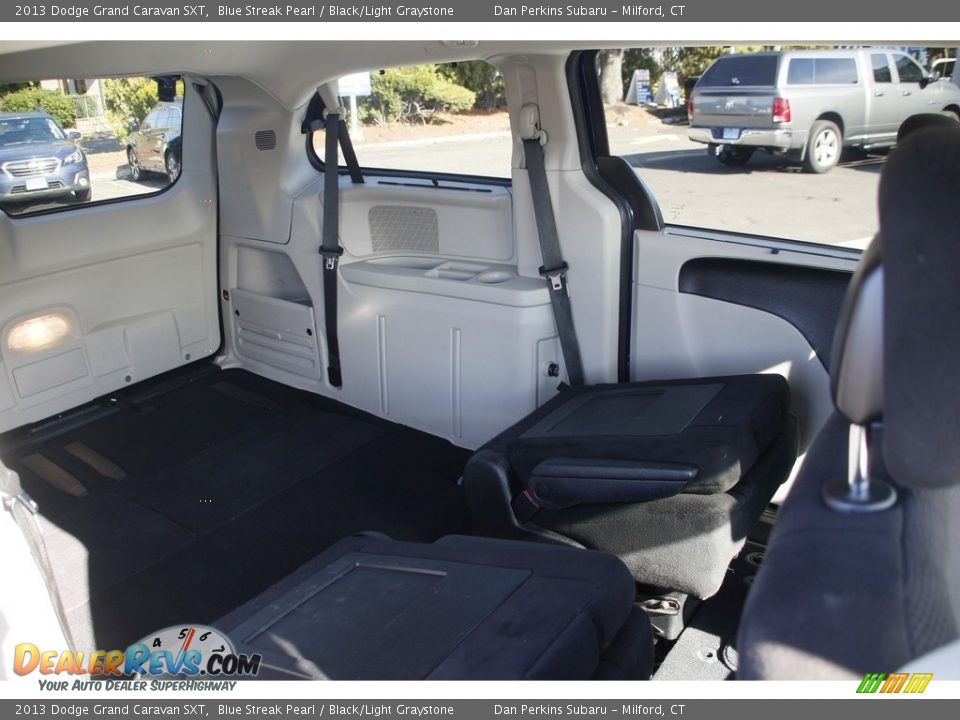 2013 Dodge Grand Caravan SXT Blue Streak Pearl / Black/Light Graystone Photo #13