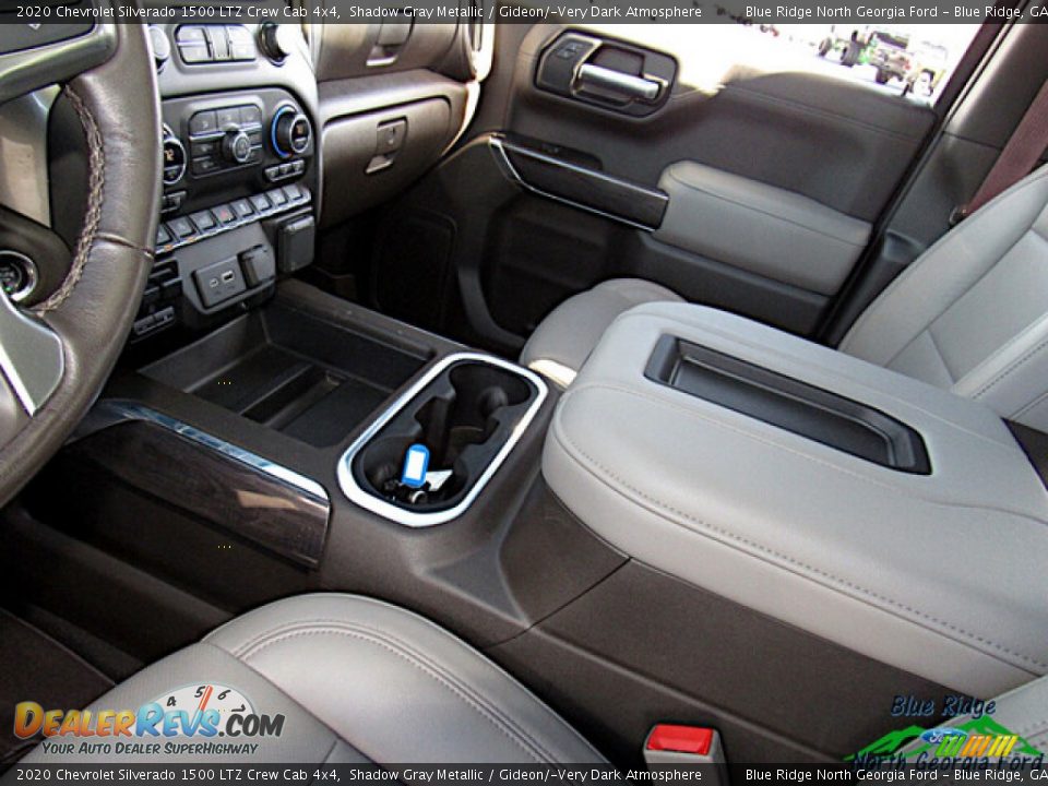 2020 Chevrolet Silverado 1500 LTZ Crew Cab 4x4 Shadow Gray Metallic / Gideon/­Very Dark Atmosphere Photo #23