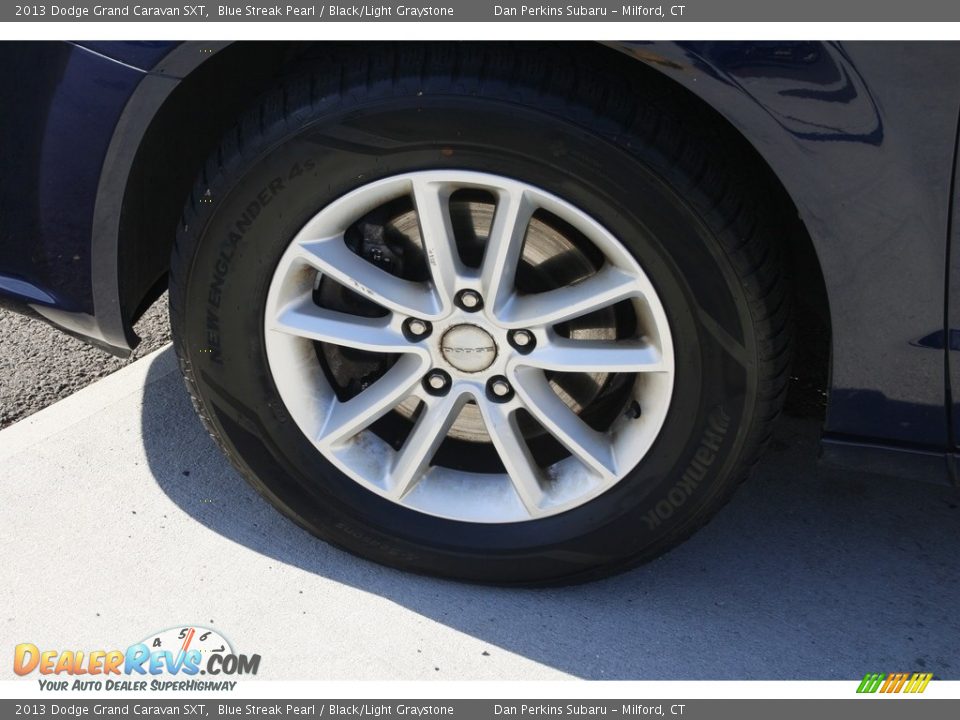 2013 Dodge Grand Caravan SXT Blue Streak Pearl / Black/Light Graystone Photo #17