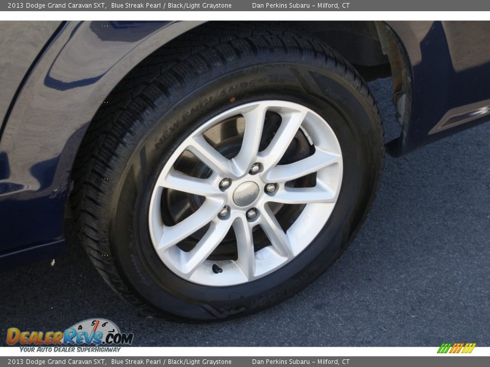 2013 Dodge Grand Caravan SXT Blue Streak Pearl / Black/Light Graystone Photo #18