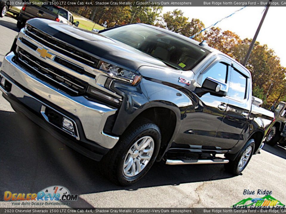 2020 Chevrolet Silverado 1500 LTZ Crew Cab 4x4 Shadow Gray Metallic / Gideon/­Very Dark Atmosphere Photo #30