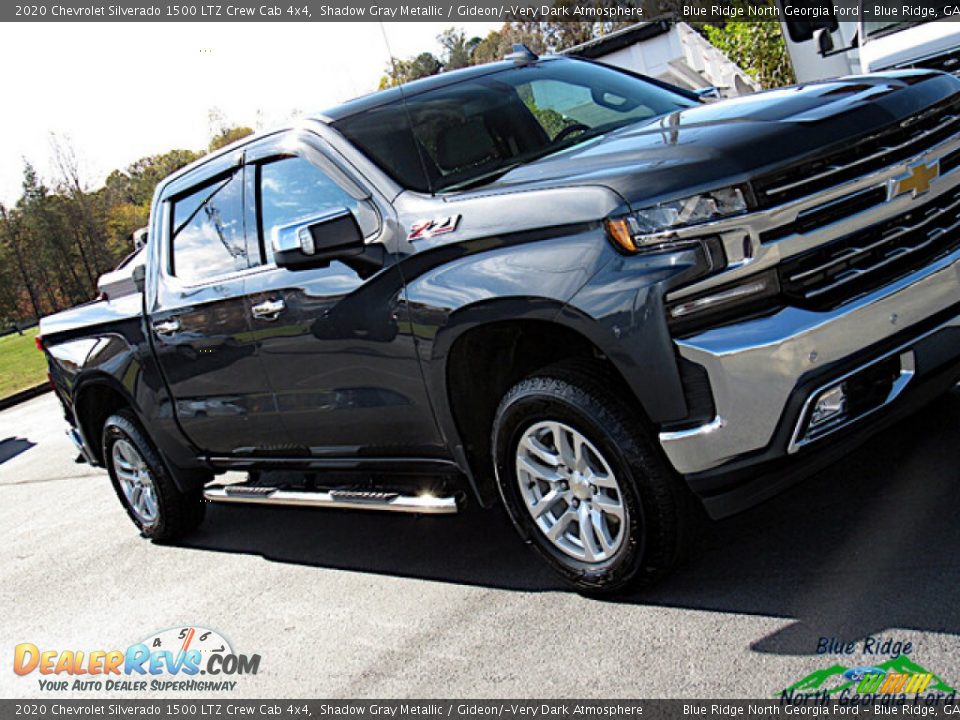 2020 Chevrolet Silverado 1500 LTZ Crew Cab 4x4 Shadow Gray Metallic / Gideon/­Very Dark Atmosphere Photo #31