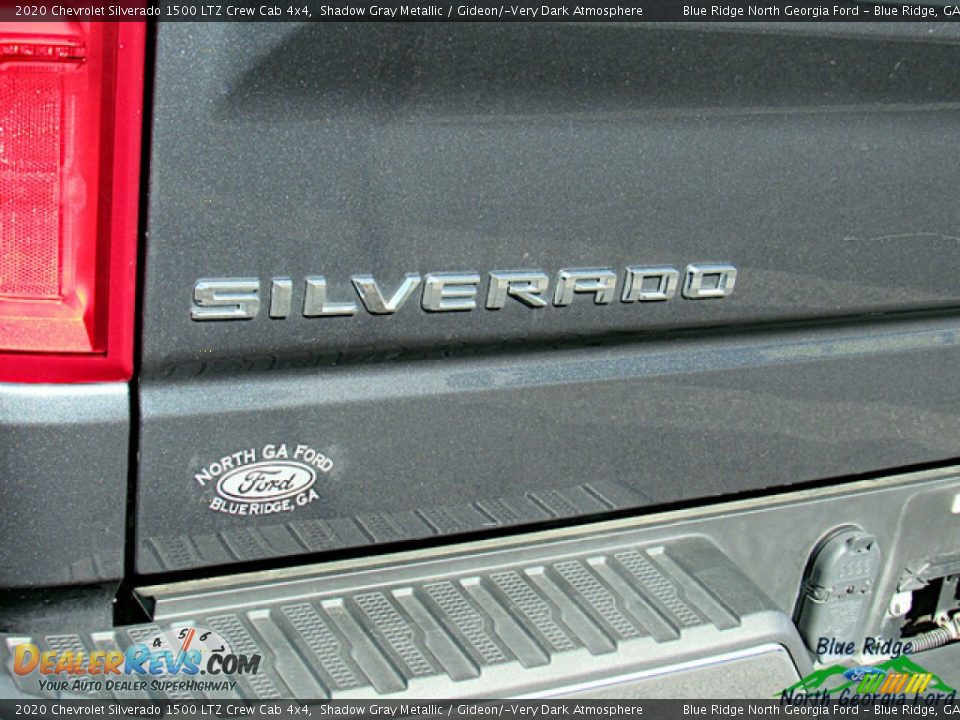 2020 Chevrolet Silverado 1500 LTZ Crew Cab 4x4 Shadow Gray Metallic / Gideon/­Very Dark Atmosphere Photo #34