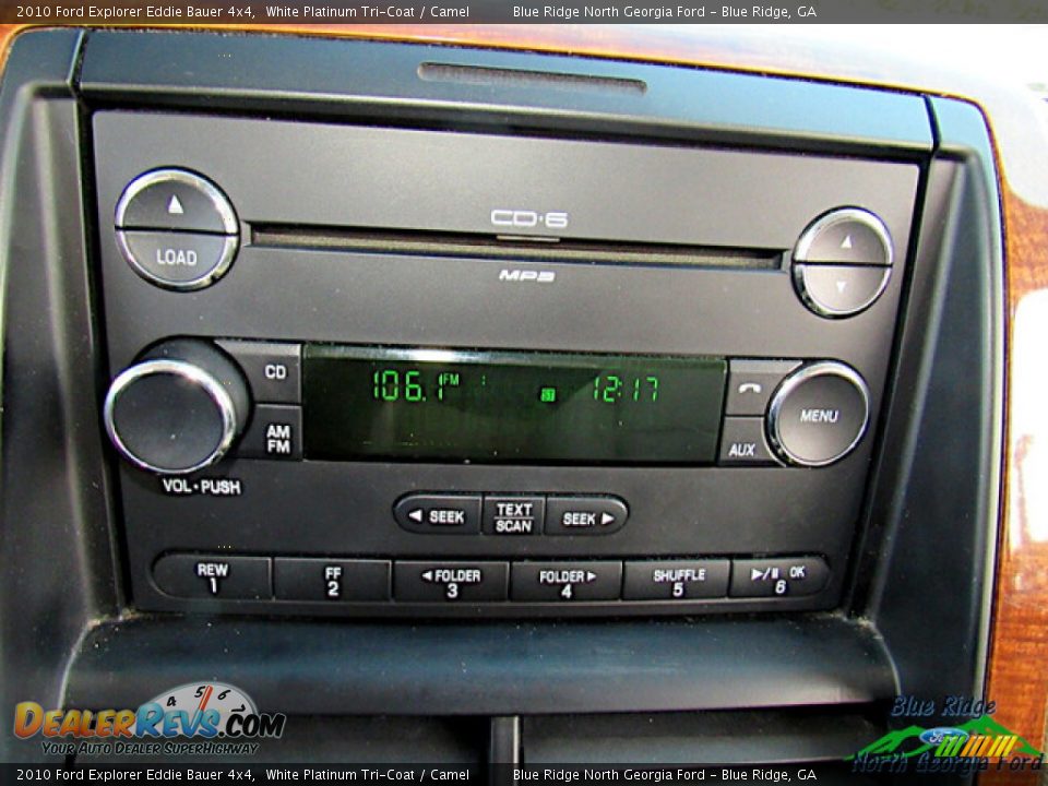 Audio System of 2010 Ford Explorer Eddie Bauer 4x4 Photo #21