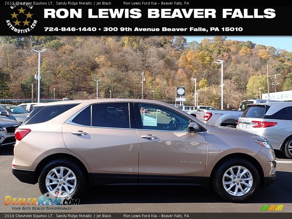 2019 Chevrolet Equinox LT Sandy Ridge Metallic / Jet Black Photo #1
