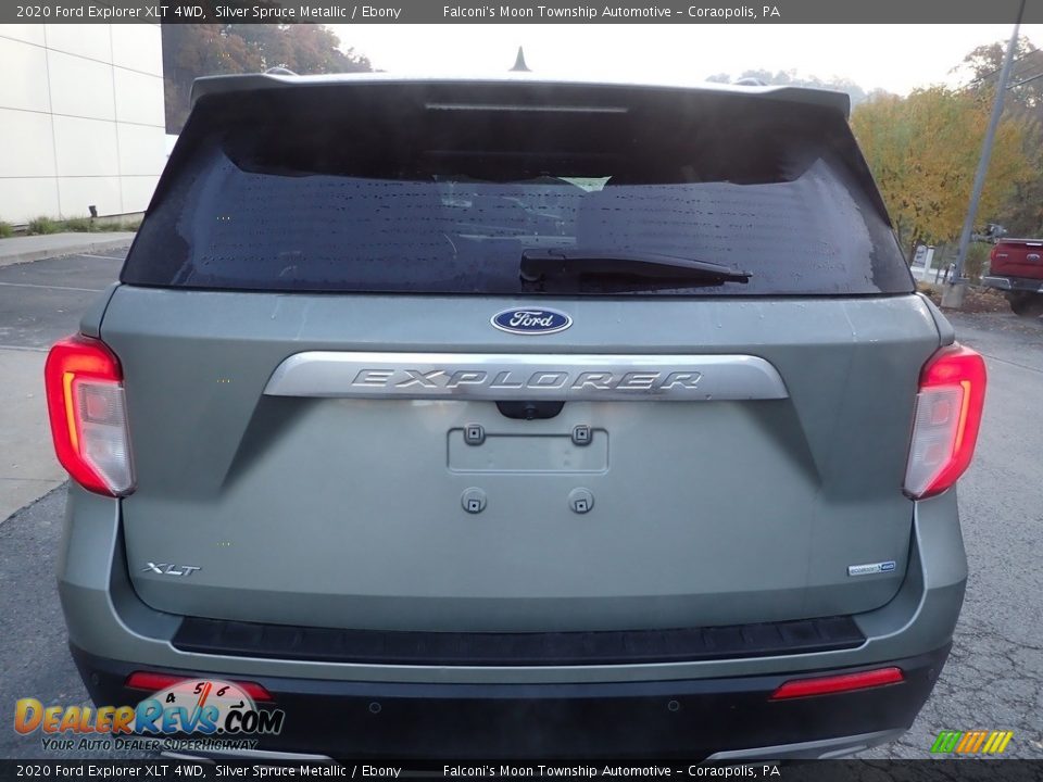 2020 Ford Explorer XLT 4WD Silver Spruce Metallic / Ebony Photo #3