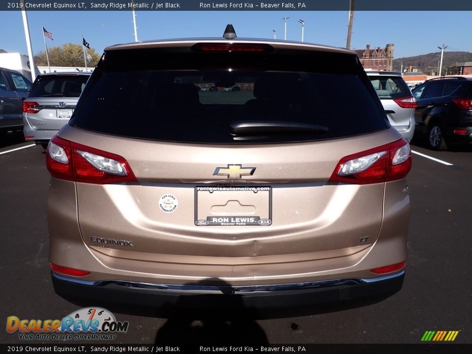 2019 Chevrolet Equinox LT Sandy Ridge Metallic / Jet Black Photo #3