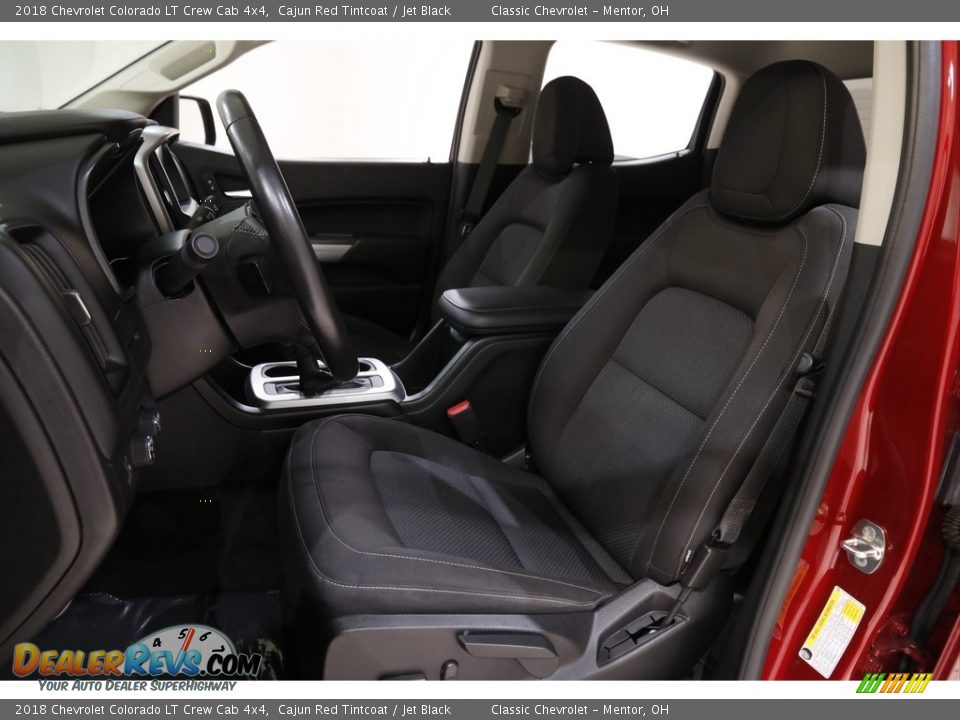 2018 Chevrolet Colorado LT Crew Cab 4x4 Cajun Red Tintcoat / Jet Black Photo #5