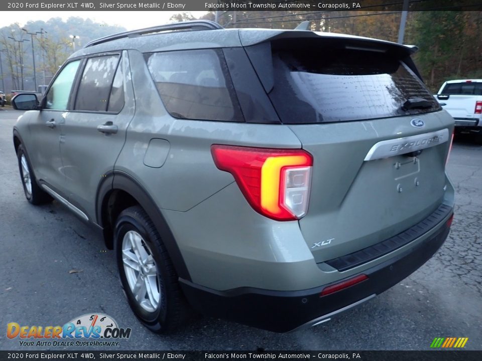 2020 Ford Explorer XLT 4WD Silver Spruce Metallic / Ebony Photo #5
