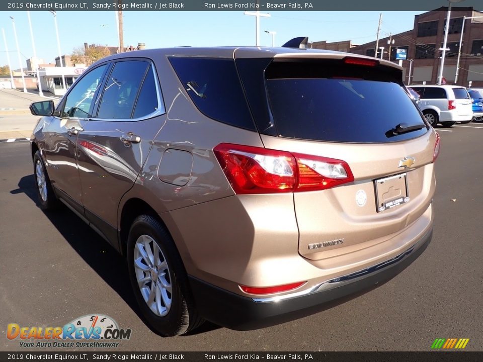 2019 Chevrolet Equinox LT Sandy Ridge Metallic / Jet Black Photo #5