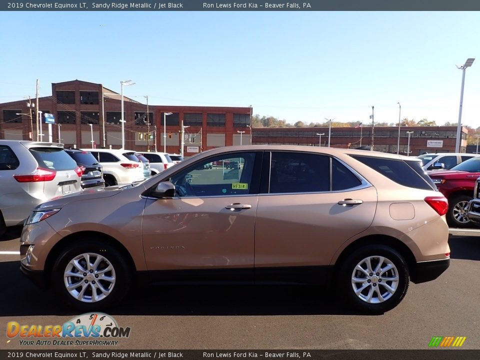 2019 Chevrolet Equinox LT Sandy Ridge Metallic / Jet Black Photo #6