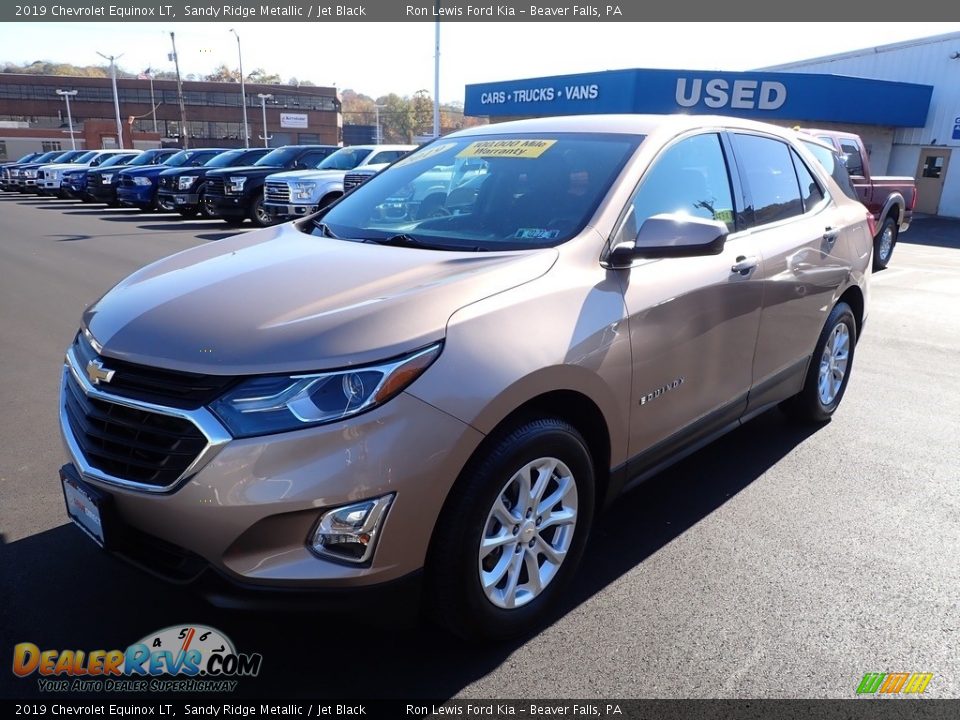 2019 Chevrolet Equinox LT Sandy Ridge Metallic / Jet Black Photo #7