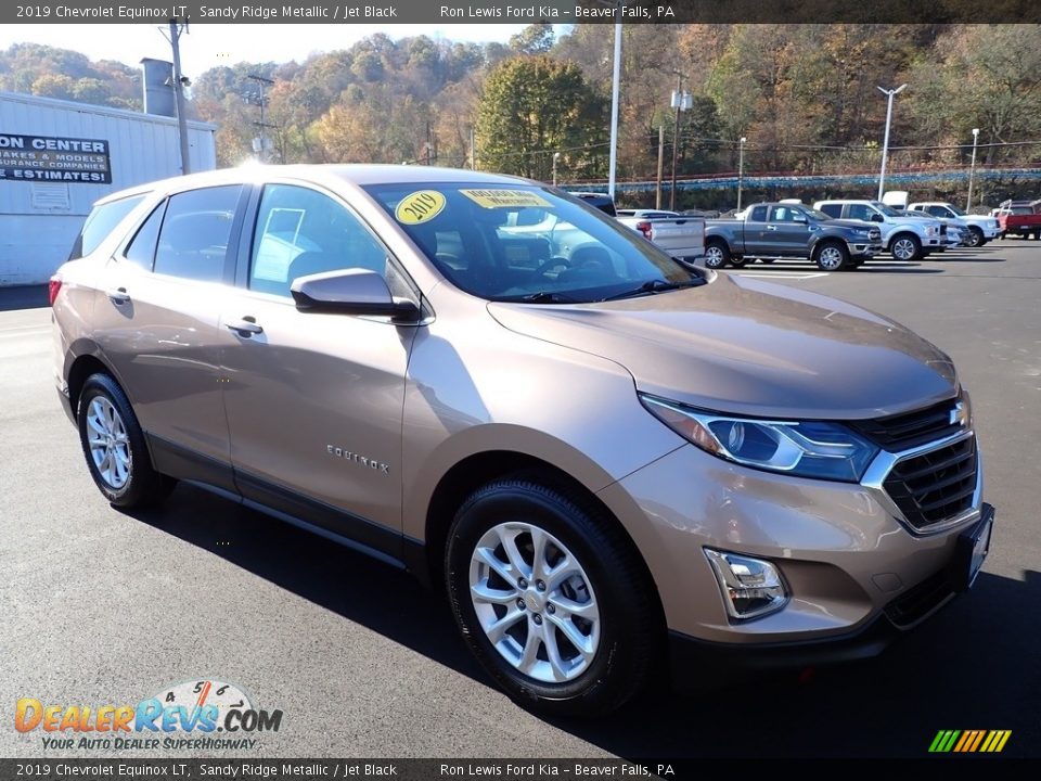 2019 Chevrolet Equinox LT Sandy Ridge Metallic / Jet Black Photo #8