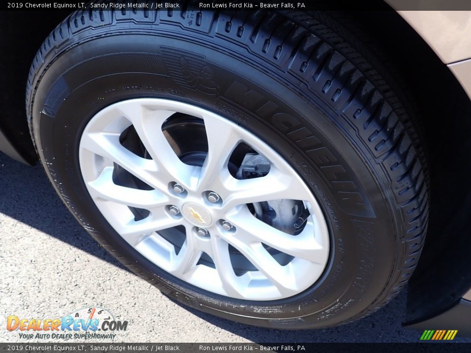 2019 Chevrolet Equinox LT Sandy Ridge Metallic / Jet Black Photo #9