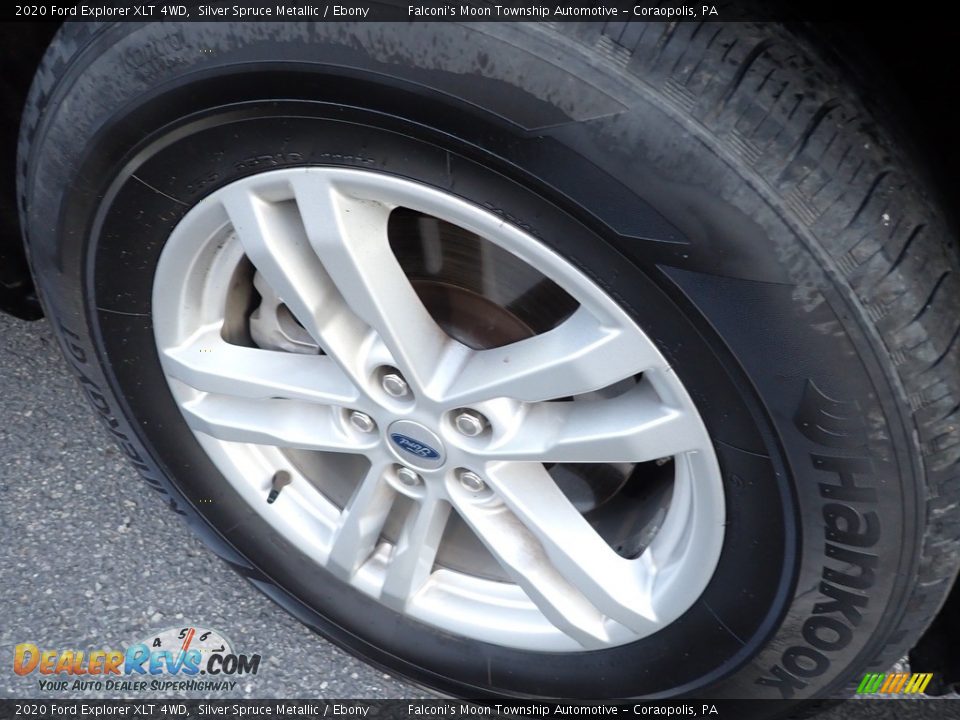 2020 Ford Explorer XLT 4WD Silver Spruce Metallic / Ebony Photo #10