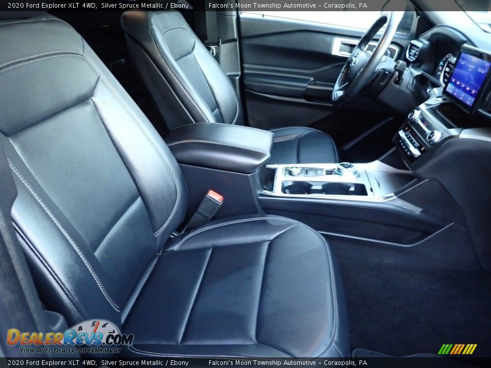 2020 Ford Explorer XLT 4WD Silver Spruce Metallic / Ebony Photo #11