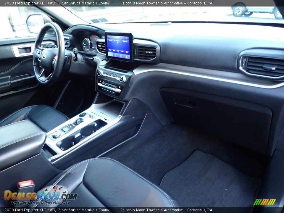 2020 Ford Explorer XLT 4WD Silver Spruce Metallic / Ebony Photo #12
