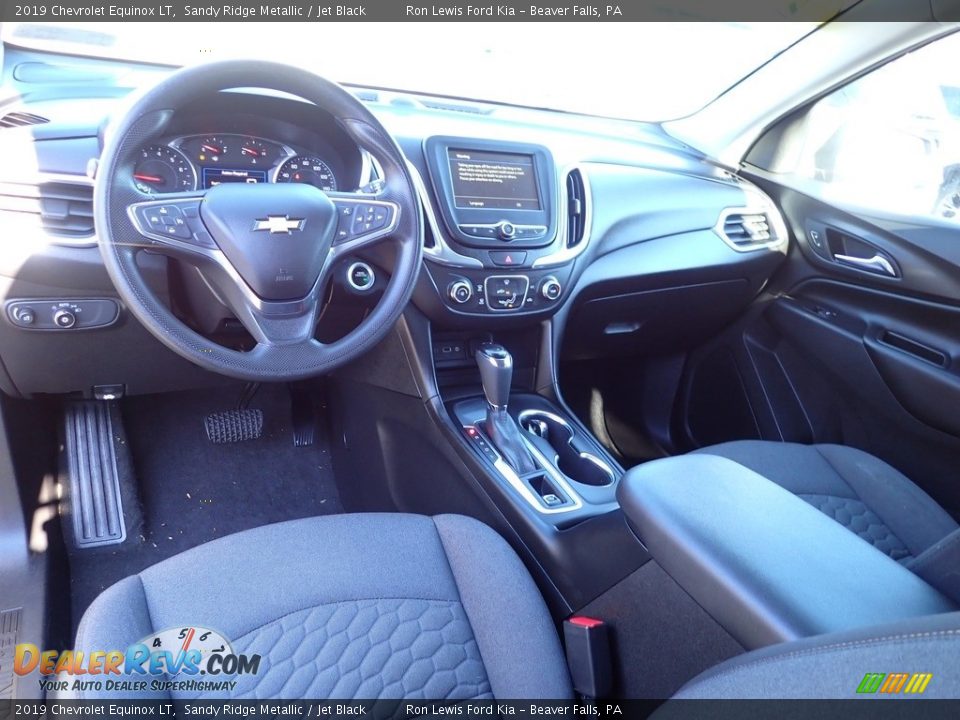 2019 Chevrolet Equinox LT Sandy Ridge Metallic / Jet Black Photo #14