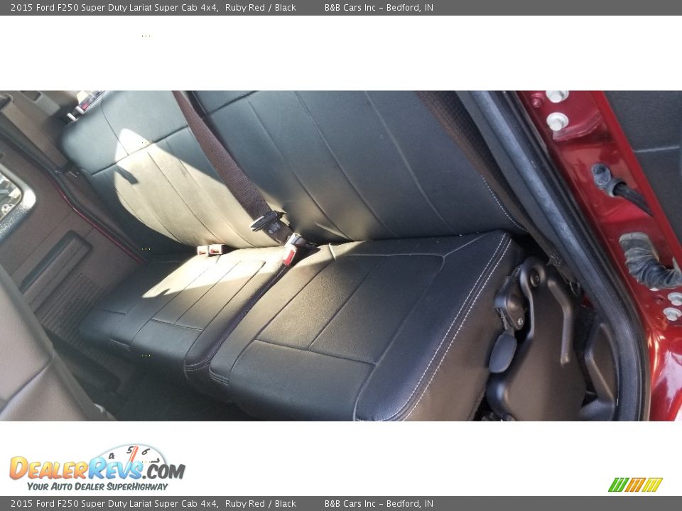2015 Ford F250 Super Duty Lariat Super Cab 4x4 Ruby Red / Black Photo #16