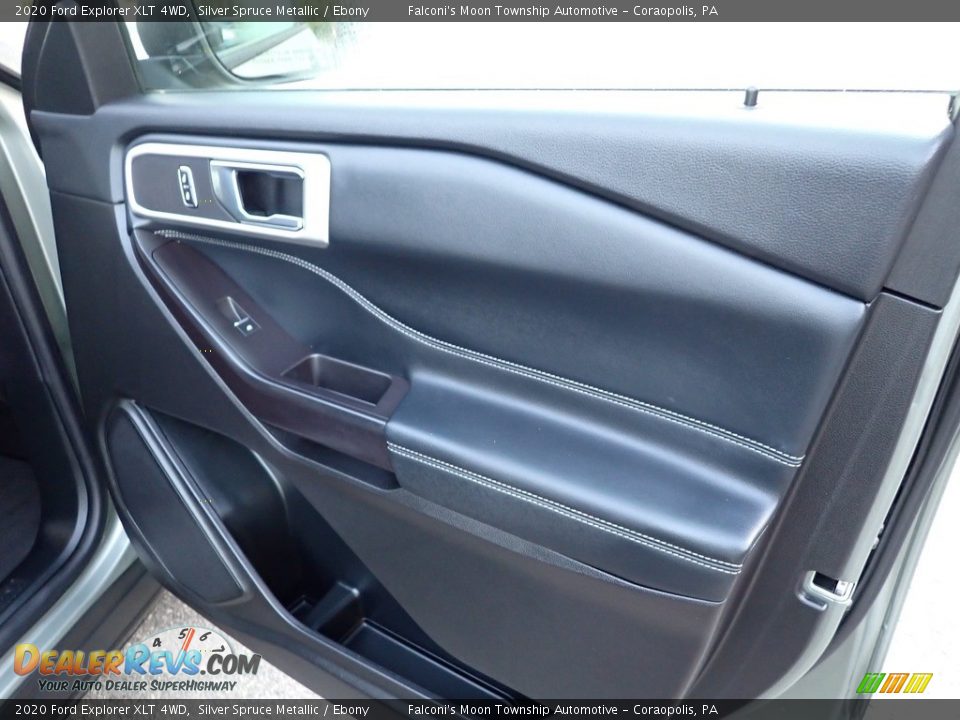2020 Ford Explorer XLT 4WD Silver Spruce Metallic / Ebony Photo #16
