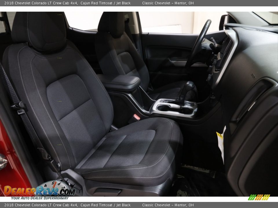 2018 Chevrolet Colorado LT Crew Cab 4x4 Cajun Red Tintcoat / Jet Black Photo #17