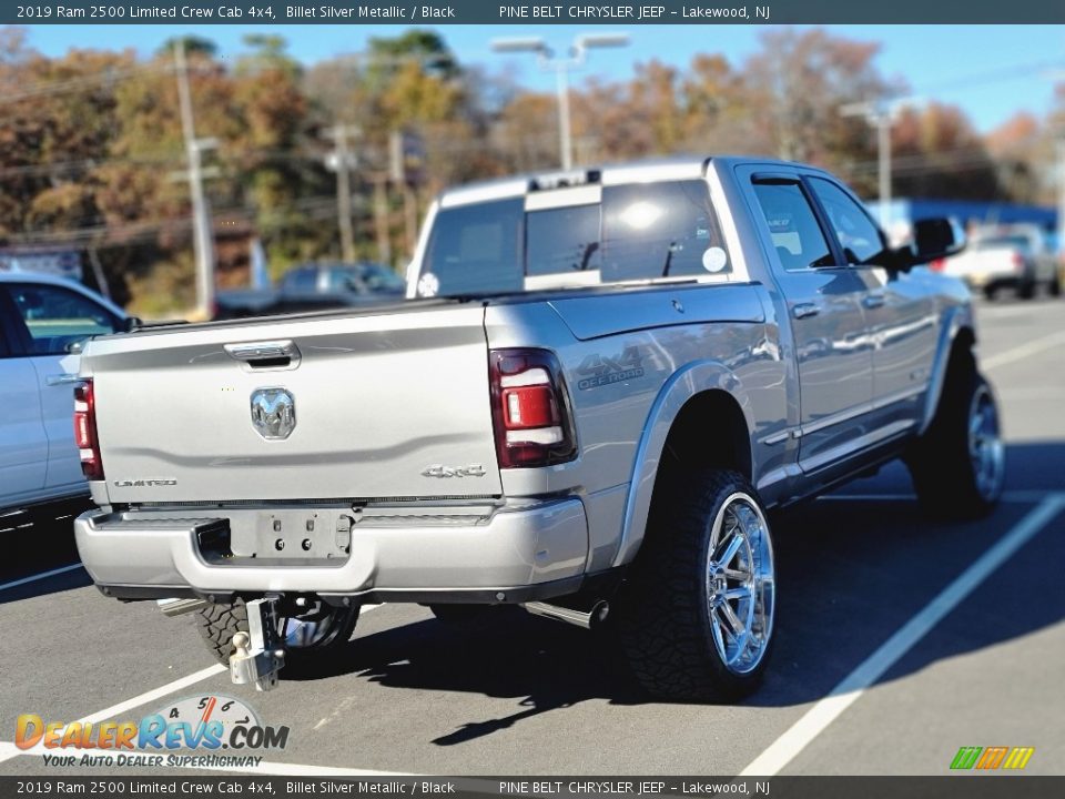 2019 Ram 2500 Limited Crew Cab 4x4 Billet Silver Metallic / Black Photo #4