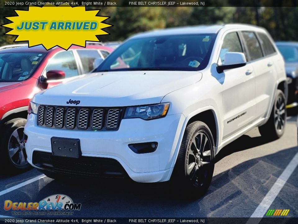 2020 Jeep Grand Cherokee Altitude 4x4 Bright White / Black Photo #1