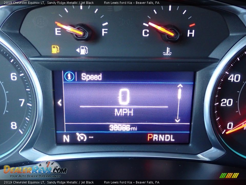 2019 Chevrolet Equinox LT Sandy Ridge Metallic / Jet Black Photo #19