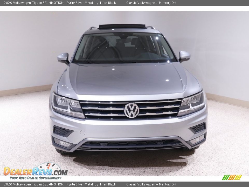 2020 Volkswagen Tiguan SEL 4MOTION Pyrite Silver Metallic / Titan Black Photo #2