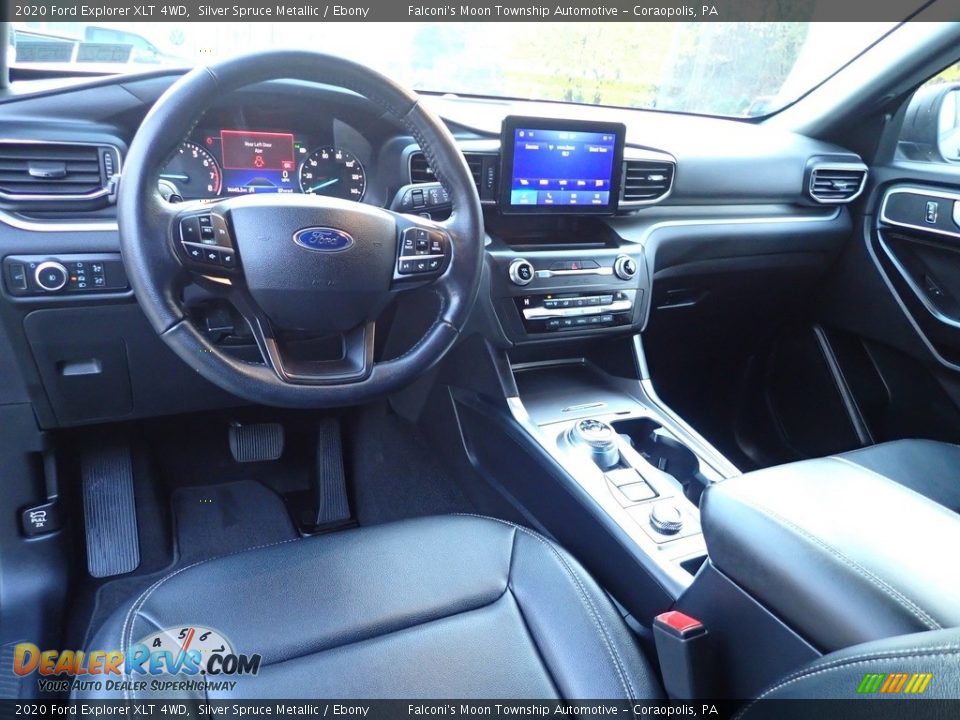 2020 Ford Explorer XLT 4WD Silver Spruce Metallic / Ebony Photo #22