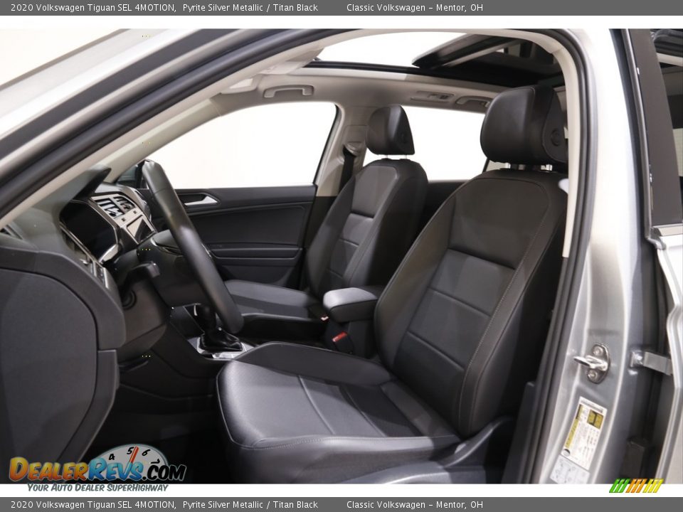 2020 Volkswagen Tiguan SEL 4MOTION Pyrite Silver Metallic / Titan Black Photo #5