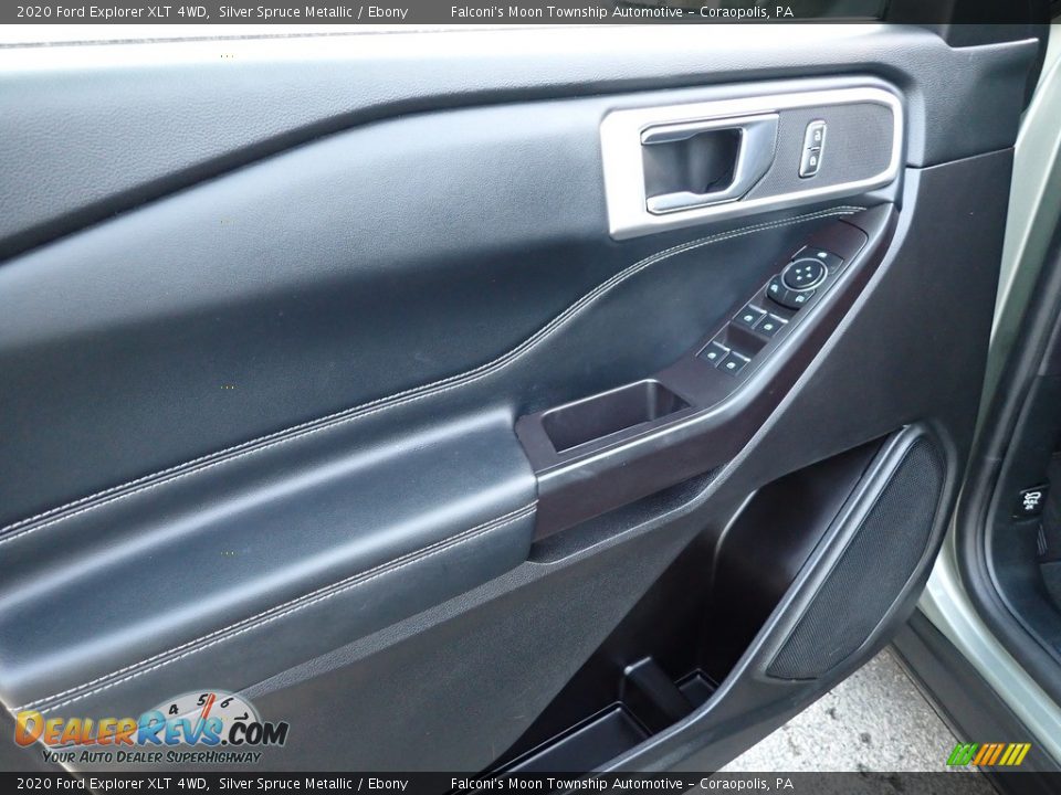 2020 Ford Explorer XLT 4WD Silver Spruce Metallic / Ebony Photo #24