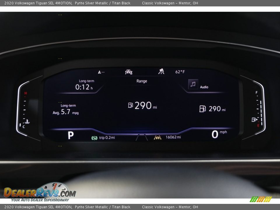 2020 Volkswagen Tiguan SEL 4MOTION Pyrite Silver Metallic / Titan Black Photo #8