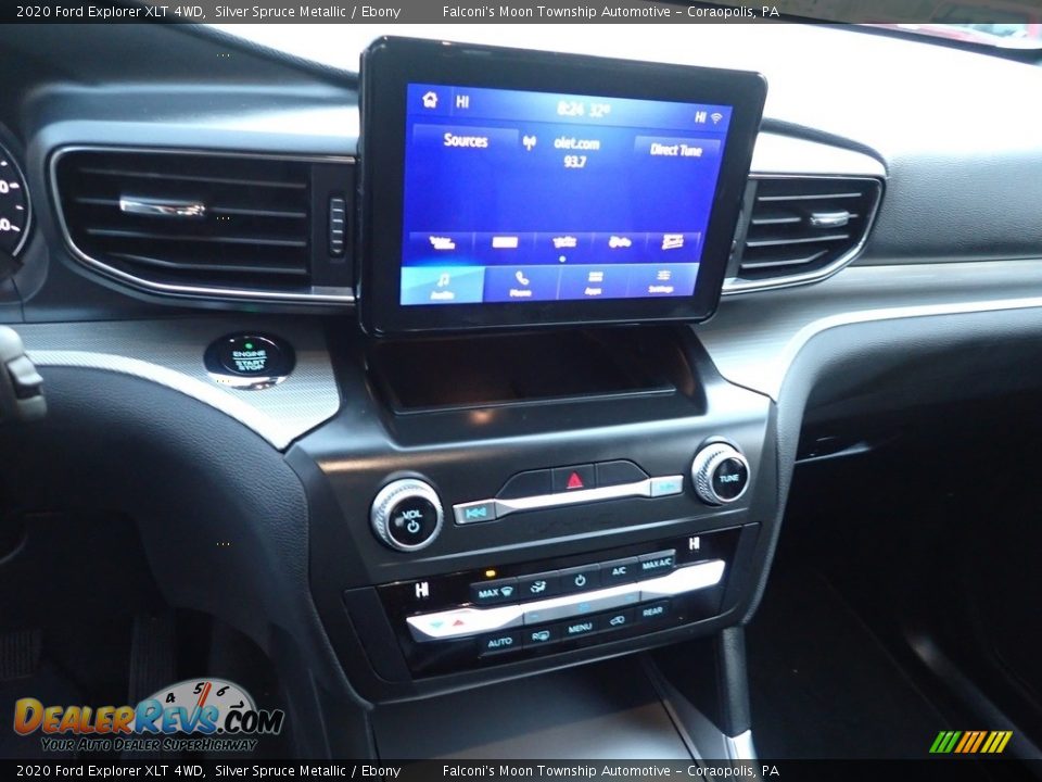 2020 Ford Explorer XLT 4WD Silver Spruce Metallic / Ebony Photo #26