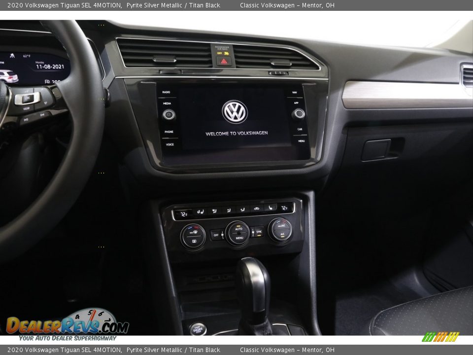 2020 Volkswagen Tiguan SEL 4MOTION Pyrite Silver Metallic / Titan Black Photo #9