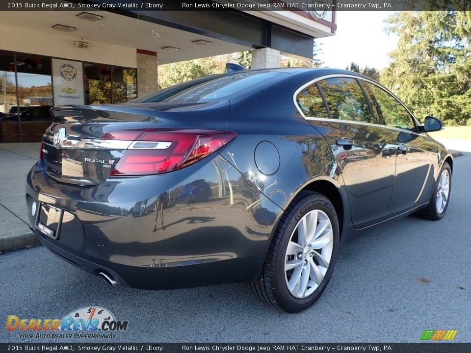 2015 Buick Regal AWD Smokey Gray Metallic / Ebony Photo #2