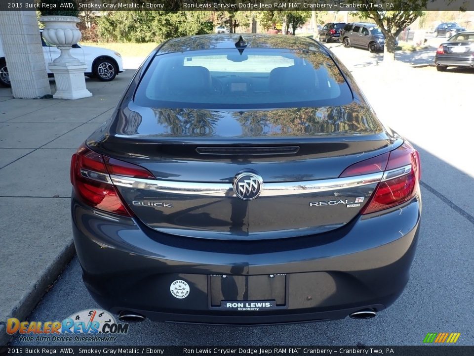 2015 Buick Regal AWD Smokey Gray Metallic / Ebony Photo #3