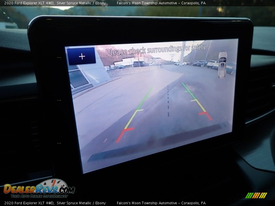 2020 Ford Explorer XLT 4WD Silver Spruce Metallic / Ebony Photo #29