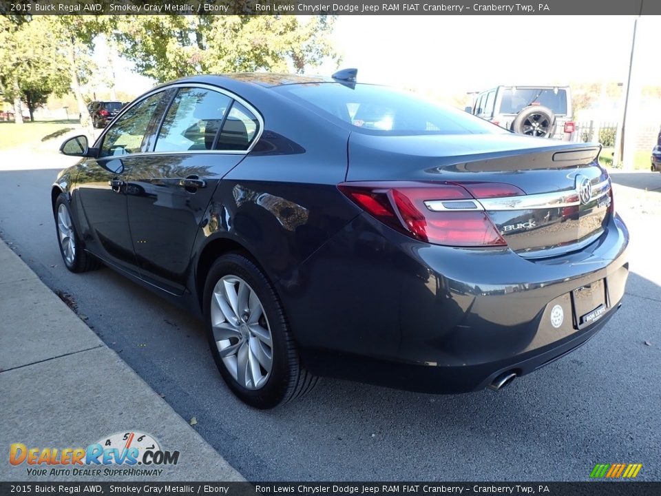 2015 Buick Regal AWD Smokey Gray Metallic / Ebony Photo #5